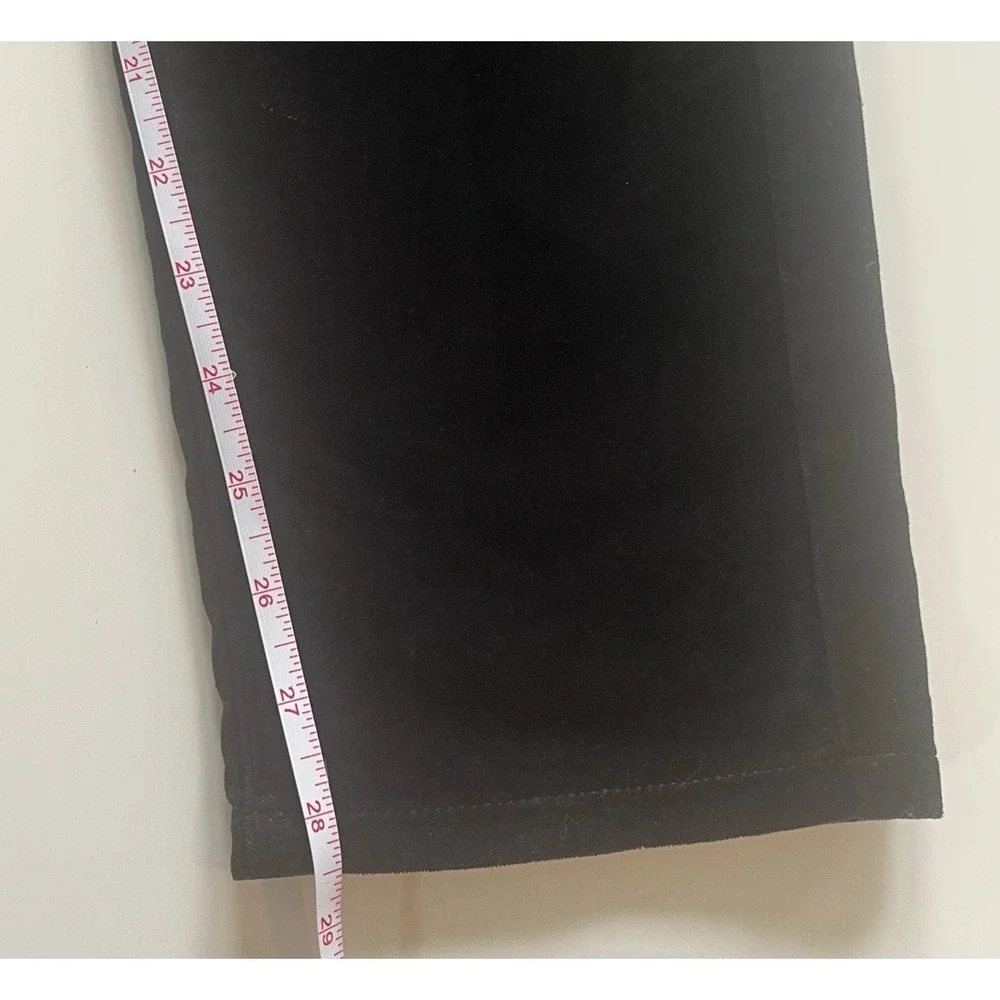 J.Jill Women's Size 10 Velvet Pants Black Skinny Capsule‎ Jeans Soft Stretchy